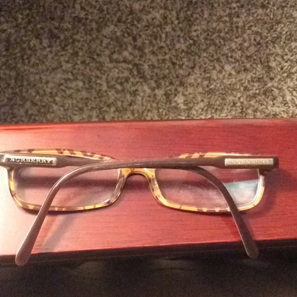 Burberry Brown Rectangle Optical Eyeglasses Frames - Picture 11 of 11